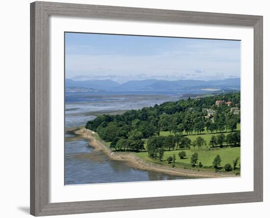 Dumbarton Castle on the North Shore of the River Clyde, Dunbartonshire, UK-Adam Woolfitt-Framed Photographic Print