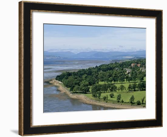 Dumbarton Castle on the North Shore of the River Clyde, Dunbartonshire, UK-Adam Woolfitt-Framed Photographic Print