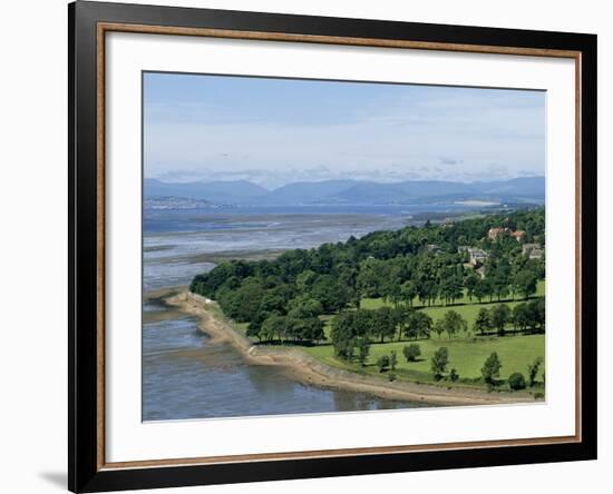 Dumbarton Castle on the North Shore of the River Clyde, Dunbartonshire, UK-Adam Woolfitt-Framed Photographic Print