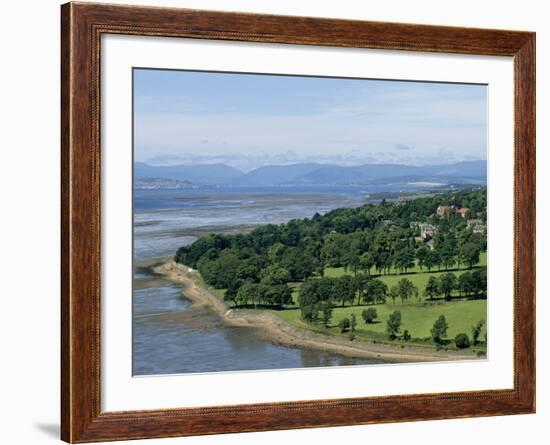 Dumbarton Castle on the North Shore of the River Clyde, Dunbartonshire, UK-Adam Woolfitt-Framed Photographic Print