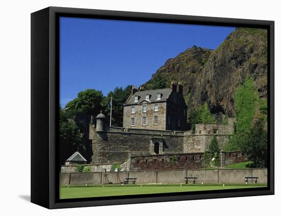 Dumbarton Castle, Scotland, United Kingdom, Europe-Woolfitt Adam-Framed Premier Image Canvas