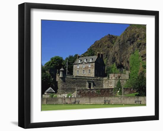 Dumbarton Castle, Scotland, United Kingdom, Europe-Woolfitt Adam-Framed Photographic Print