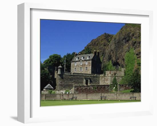 Dumbarton Castle, Scotland, United Kingdom, Europe-Woolfitt Adam-Framed Photographic Print