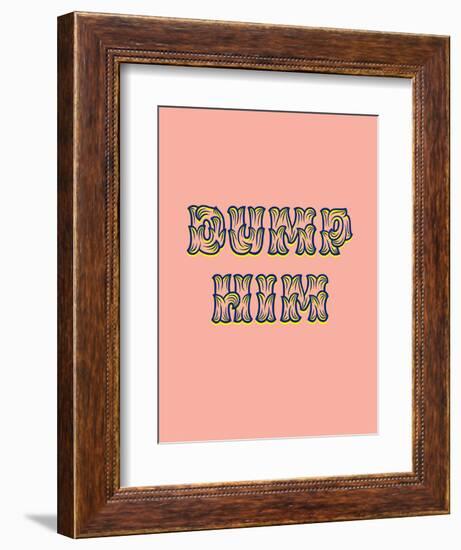 Dump Him-null-Framed Art Print