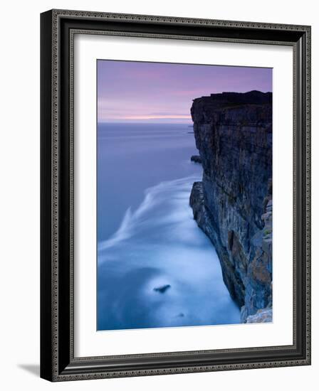 Dun Aengus and Cliffs, Inishmore, Aran Islands, Co, Galway, Ireland-Doug Pearson-Framed Photographic Print