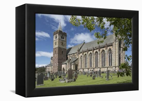 Dunblane Cathedral from the Southeast, Dunblane, Stirling, Cotland, United Kingdom-Nick Servian-Framed Premier Image Canvas