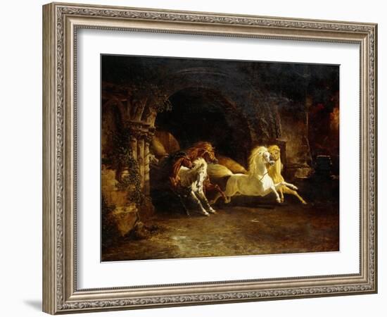 Duncan's Horses-John Frederick Herring I-Framed Giclee Print