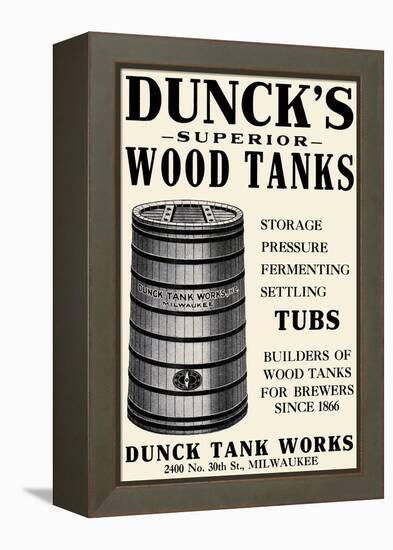 Dunck Tank Works-null-Framed Stretched Canvas