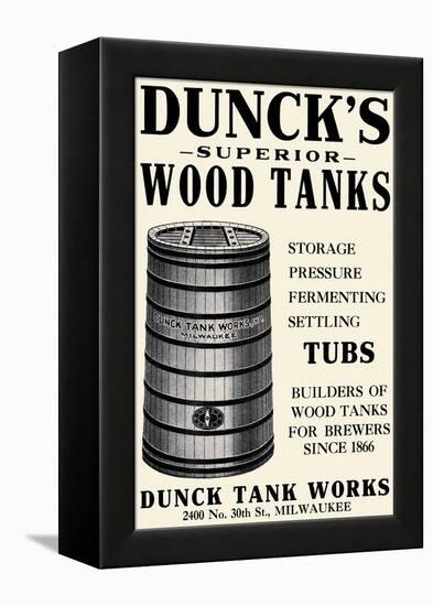 Dunck Tank Works-null-Framed Stretched Canvas