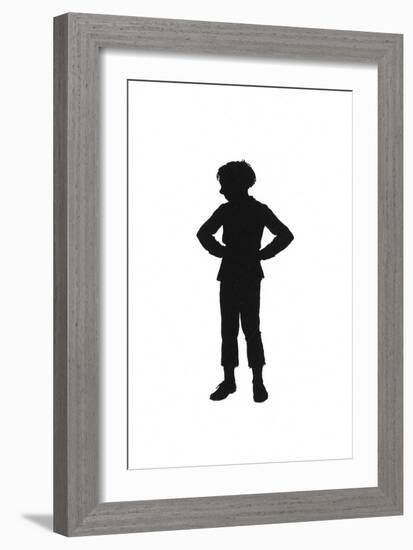 Dunderpate Deciding What to Do Next-Mary Baker-Framed Art Print