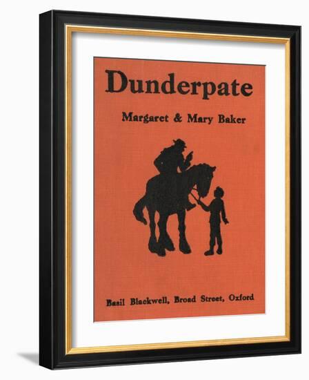 Dunderpate Speaks to the Farmer on His Mare-Mary Baker-Framed Art Print