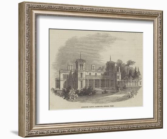 Dundurn Castle, Hamilton, Canada West-null-Framed Giclee Print