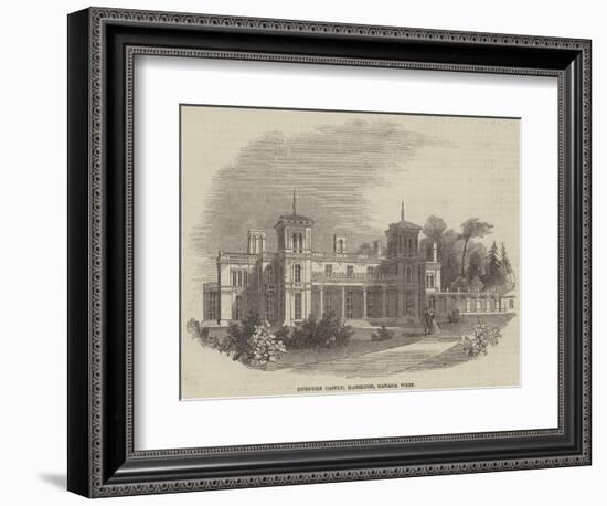 Dundurn Castle, Hamilton, Canada West-null-Framed Giclee Print