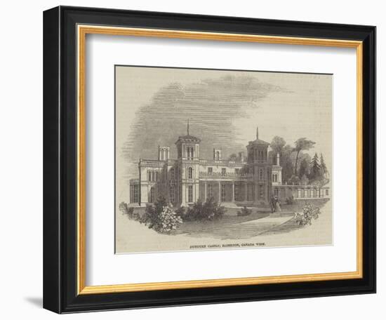Dundurn Castle, Hamilton, Canada West-null-Framed Giclee Print