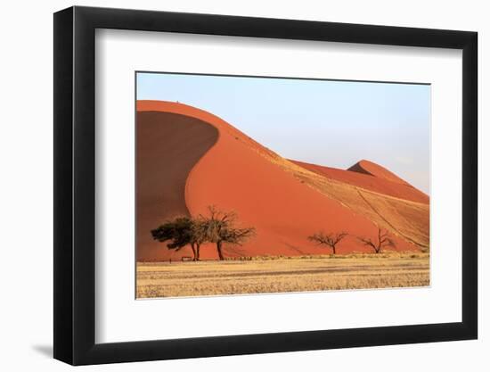 Dune 45 the Star Dune Composed of 5 Million Year Old Sand, Namib Desert, Namibia-Roberto Moiola-Framed Photographic Print