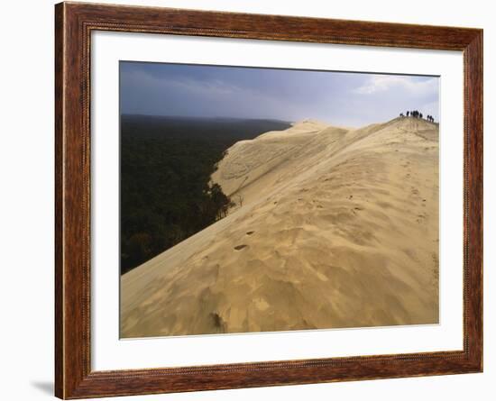 Dune De Pilat, Gironde, Aquitaine, France-David Hughes-Framed Photographic Print