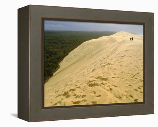 Dune Du Pilat, Gironde, Aquitaine, France, Europe-David Hughes-Framed Premier Image Canvas
