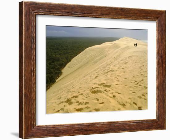 Dune Du Pilat, Gironde, Aquitaine, France, Europe-David Hughes-Framed Photographic Print