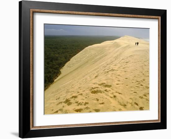 Dune Du Pilat, Gironde, Aquitaine, France, Europe-David Hughes-Framed Photographic Print