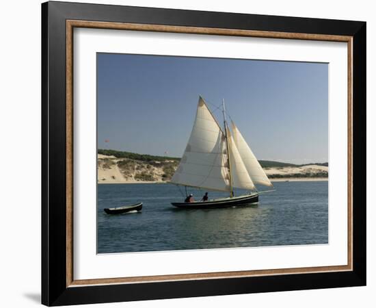 Dune Du Pyla, Bay of Arcachon, Gironde, Aquitaine, France-Groenendijk Peter-Framed Photographic Print