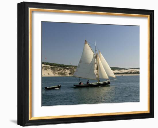 Dune Du Pyla, Bay of Arcachon, Gironde, Aquitaine, France-Groenendijk Peter-Framed Photographic Print