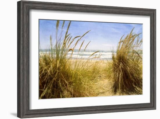 Dune Grass 3-Thea Schrack-Framed Giclee Print