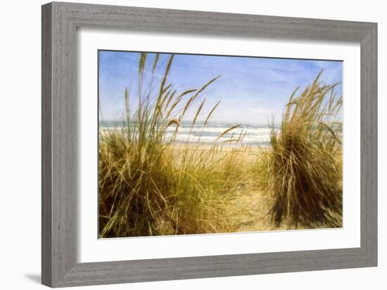 Dune Grass 3-Thea Schrack-Framed Giclee Print