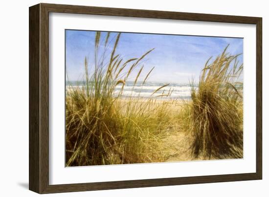 Dune Grass 3-Thea Schrack-Framed Giclee Print