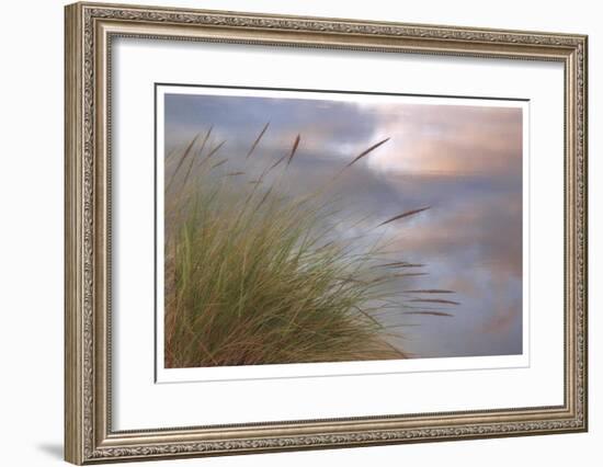 Dune Grasses and Pond-Donald Paulson-Framed Giclee Print