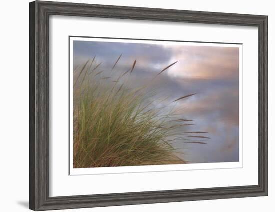 Dune Grasses and Pond-Donald Paulson-Framed Giclee Print