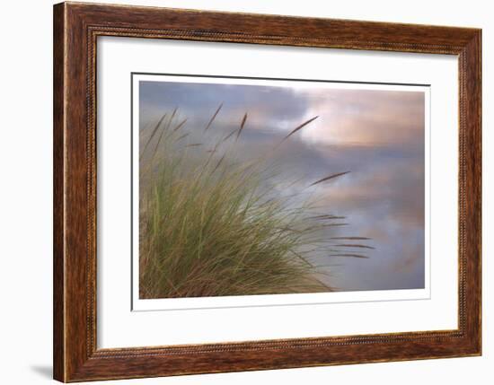 Dune Grasses and Pond-Donald Paulson-Framed Giclee Print