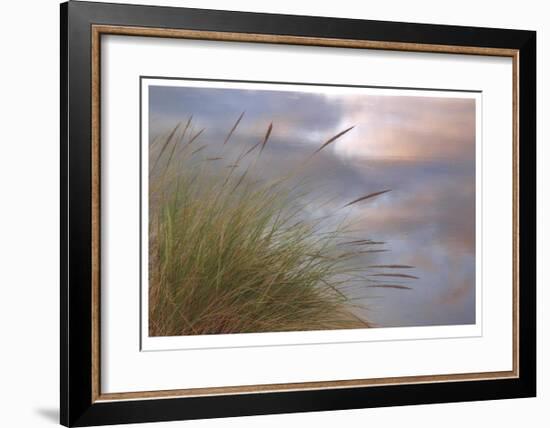 Dune Grasses and Pond-Donald Paulson-Framed Giclee Print