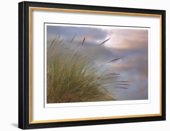 Dune Grasses and Pond-Donald Paulson-Framed Giclee Print