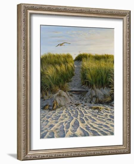 Dune Path Gull-Bruce Dumas-Framed Giclee Print