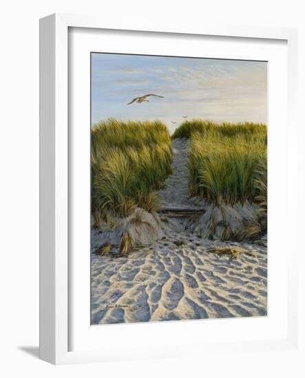 Dune Path Gull-Bruce Dumas-Framed Giclee Print