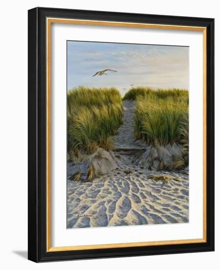 Dune Path Gull-Bruce Dumas-Framed Giclee Print