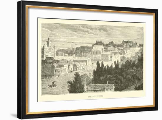 Dunedin in 1870-null-Framed Giclee Print