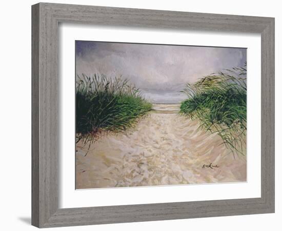 Dunes, Amrum, Germany, 2005-John Erskine-Framed Giclee Print