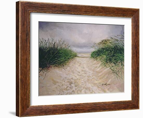 Dunes, Amrum, Germany, 2005-John Erskine-Framed Giclee Print