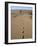 Dunes and Camp Under Tree in the Distance at Erg Al Hatin, Desert Trek, Draa Valley, Morocco-Jenny Pate-Framed Photographic Print