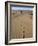 Dunes and Camp Under Tree in the Distance at Erg Al Hatin, Desert Trek, Draa Valley, Morocco-Jenny Pate-Framed Photographic Print