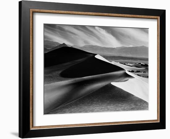 Dunes At Mesquite Flats-Monte Nagler-Framed Photographic Print