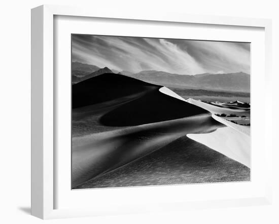 Dunes At Mesquite Flats-Monte Nagler-Framed Photographic Print