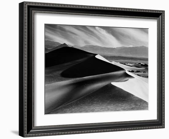 Dunes At Mesquite Flats-Monte Nagler-Framed Photographic Print