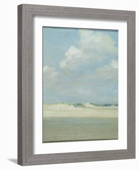 Dunes at the Sea (Laguna Beach)-Eleanor Ruth Colburn-Framed Giclee Print