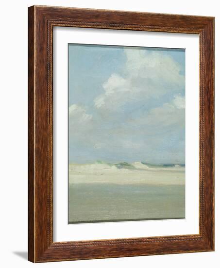 Dunes at the Sea (Laguna Beach)-Eleanor Ruth Colburn-Framed Giclee Print