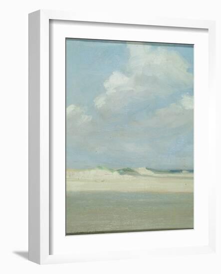 Dunes at the Sea (Laguna Beach)-Eleanor Ruth Colburn-Framed Giclee Print