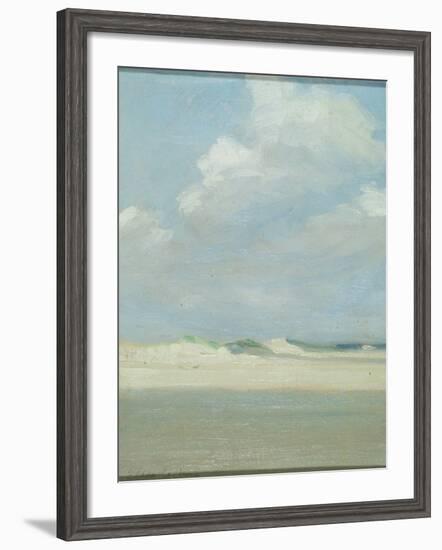 Dunes at the Sea (Laguna Beach)-Eleanor Ruth Colburn-Framed Giclee Print