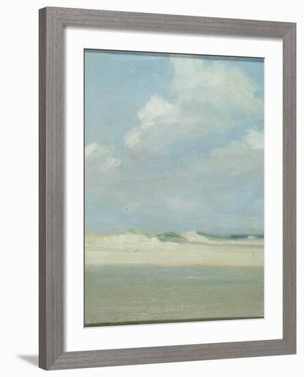 Dunes at the Sea (Laguna Beach)-Eleanor Ruth Colburn-Framed Giclee Print