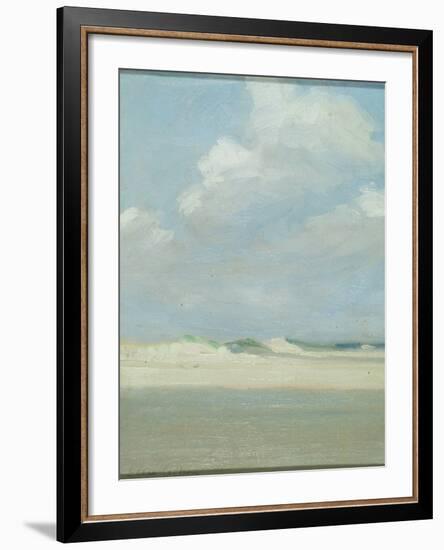 Dunes at the Sea (Laguna Beach)-Eleanor Ruth Colburn-Framed Giclee Print